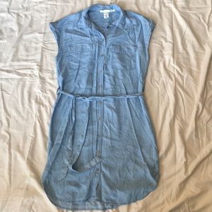 H&M Denim Style Button Down Dress